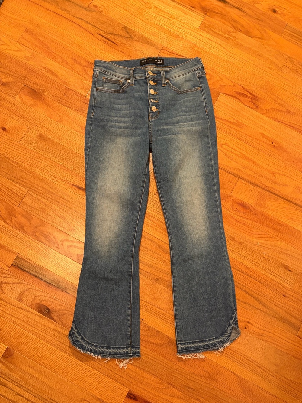 Veronica Beard Carolyn Baby Boot High Rise Jean
